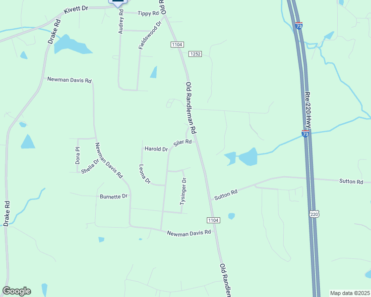 map of restaurants, bars, coffee shops, grocery stores, and more near 5603 Siler Road in Greensboro