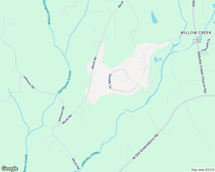 map of restaurants, bars, coffee shops, grocery stores, and more near 703 Dorado Circle in High Point