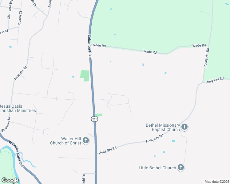 map of restaurants, bars, coffee shops, grocery stores, and more near 116 Amazonway Ridge in Murfreesboro