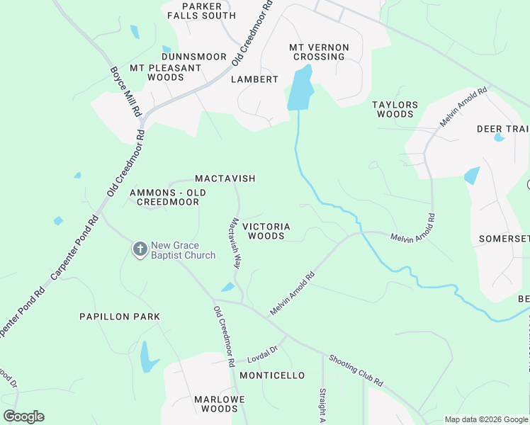 map of restaurants, bars, coffee shops, grocery stores, and more near 12708 Victoria Woods Drive in Raleigh