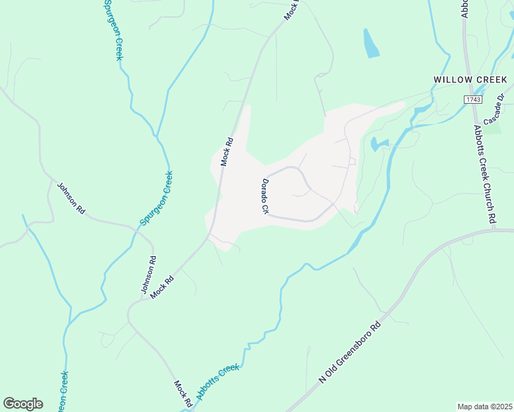 map of restaurants, bars, coffee shops, grocery stores, and more near 703 Dorado Circle in High Point