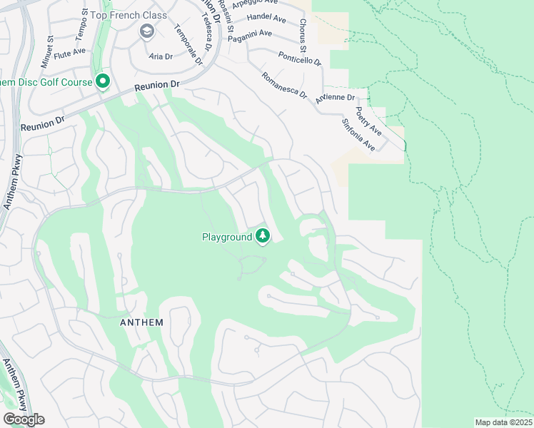 map of restaurants, bars, coffee shops, grocery stores, and more near 18 Wade Hampton Trail in Henderson
