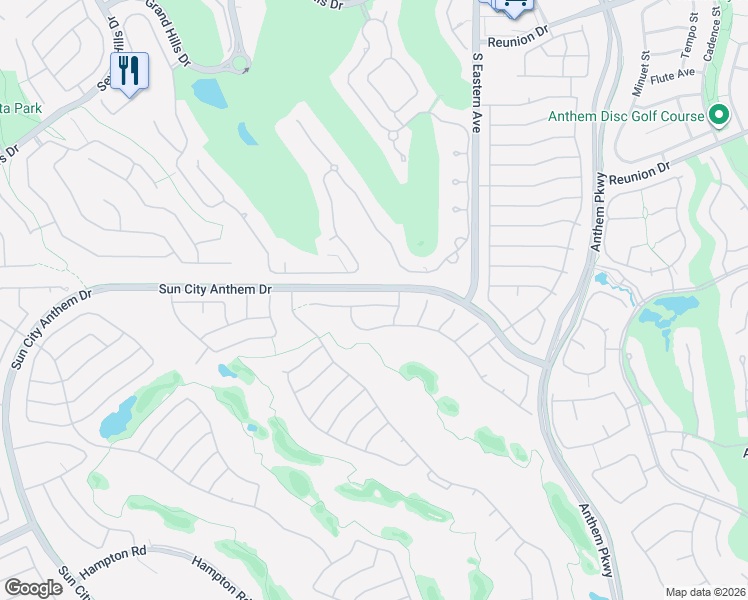 map of restaurants, bars, coffee shops, grocery stores, and more near 2548 Thatcher Avenue in Henderson