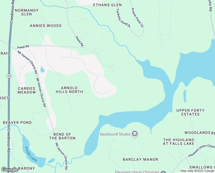 map of restaurants, bars, coffee shops, grocery stores, and more near 6908 Bartons Bend Way in Raleigh