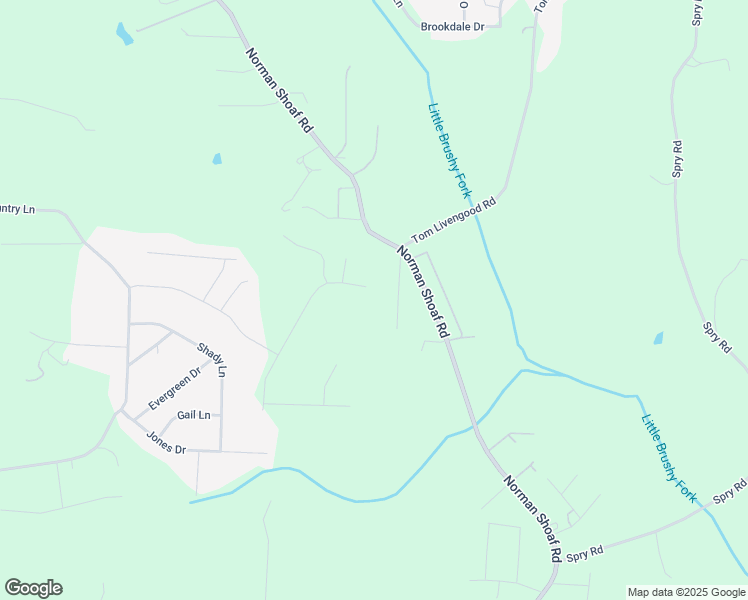 map of restaurants, bars, coffee shops, grocery stores, and more near 588 Garden Valley Drive in Winston-Salem