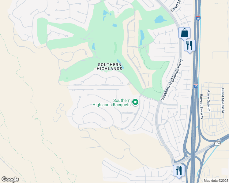 map of restaurants, bars, coffee shops, grocery stores, and more near 11 Carolina Cherry Drive in Las Vegas