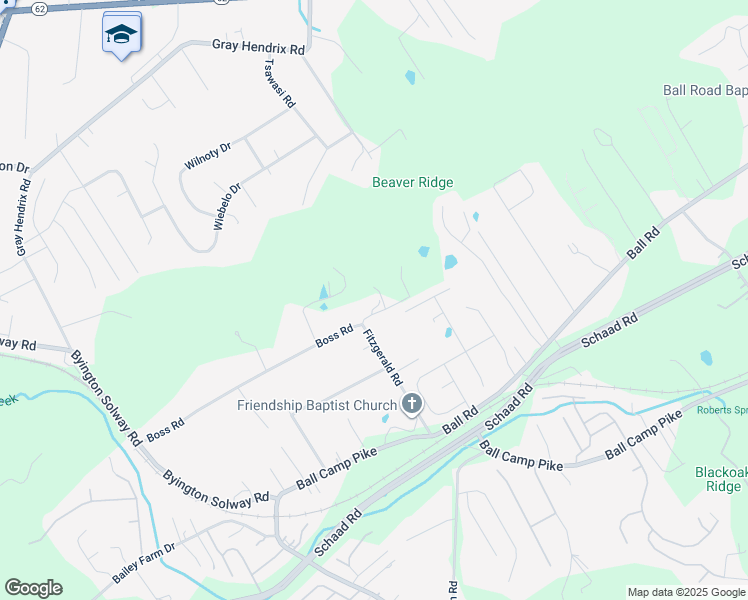 map of restaurants, bars, coffee shops, grocery stores, and more near 7761 Budding Vine Lane in Knoxville