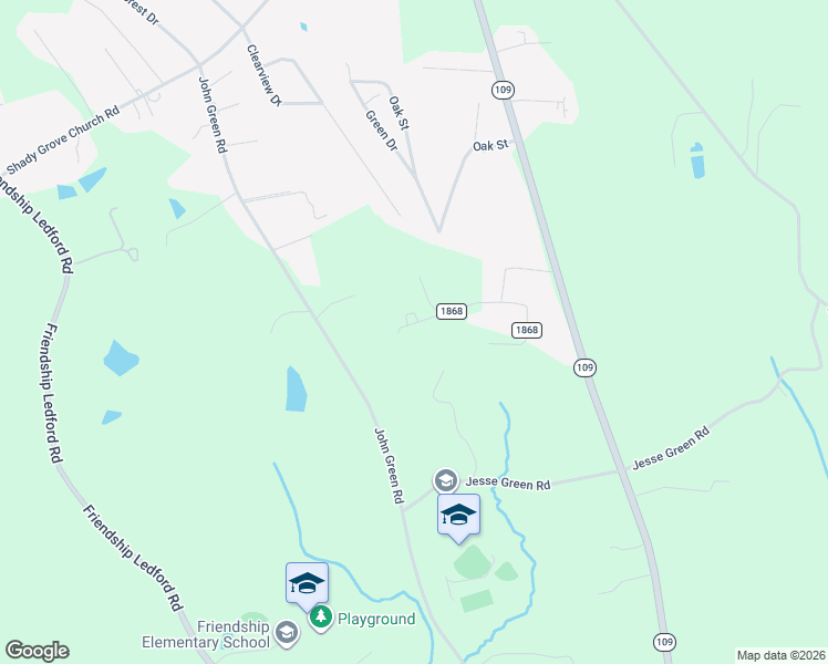 map of restaurants, bars, coffee shops, grocery stores, and more near 463 Reese Road in High Point