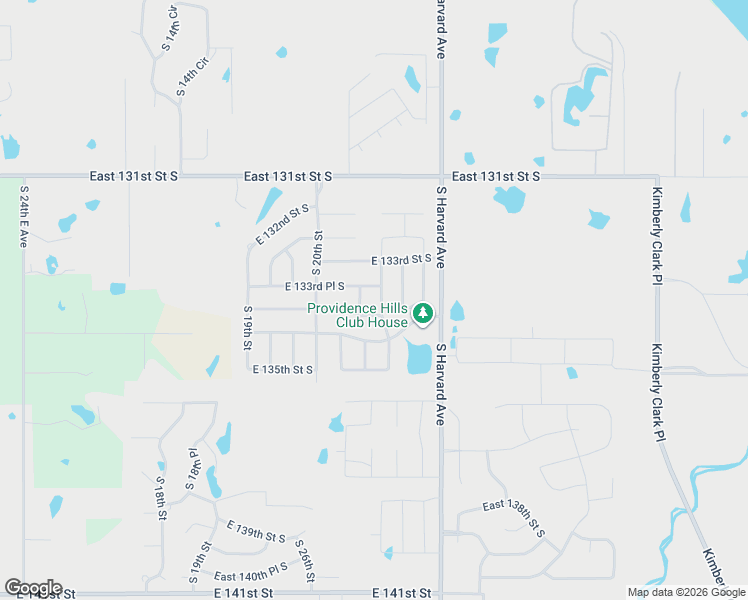 map of restaurants, bars, coffee shops, grocery stores, and more near 13318 South 21st Street in Bixby
