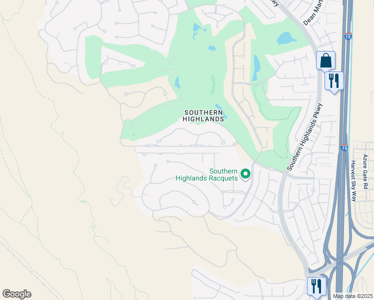 map of restaurants, bars, coffee shops, grocery stores, and more near 42 Carolina Cherry Drive in Las Vegas