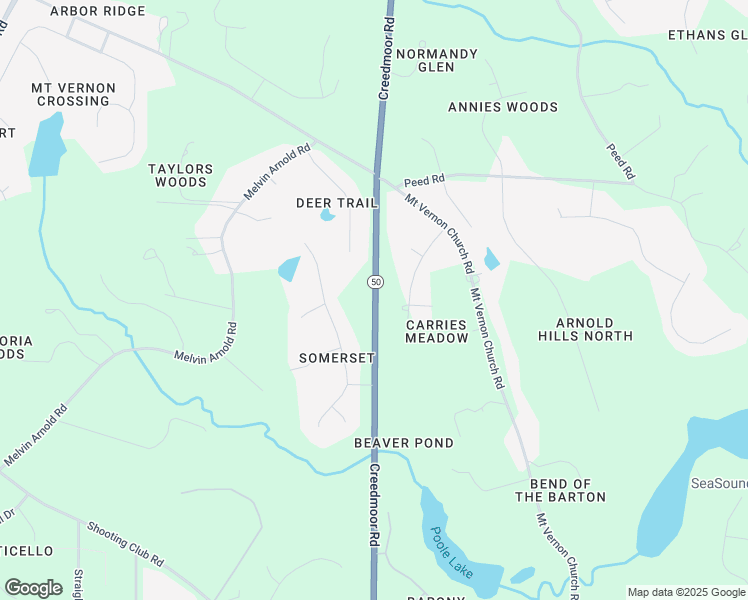 map of restaurants, bars, coffee shops, grocery stores, and more near 11933 Creedmoor Road in Raleigh