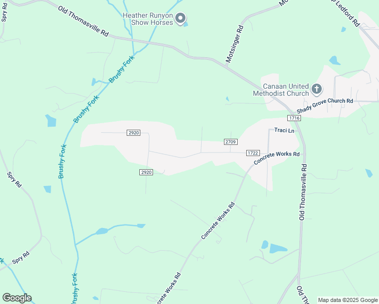 map of restaurants, bars, coffee shops, grocery stores, and more near 474 Bailey Road in Winston-Salem