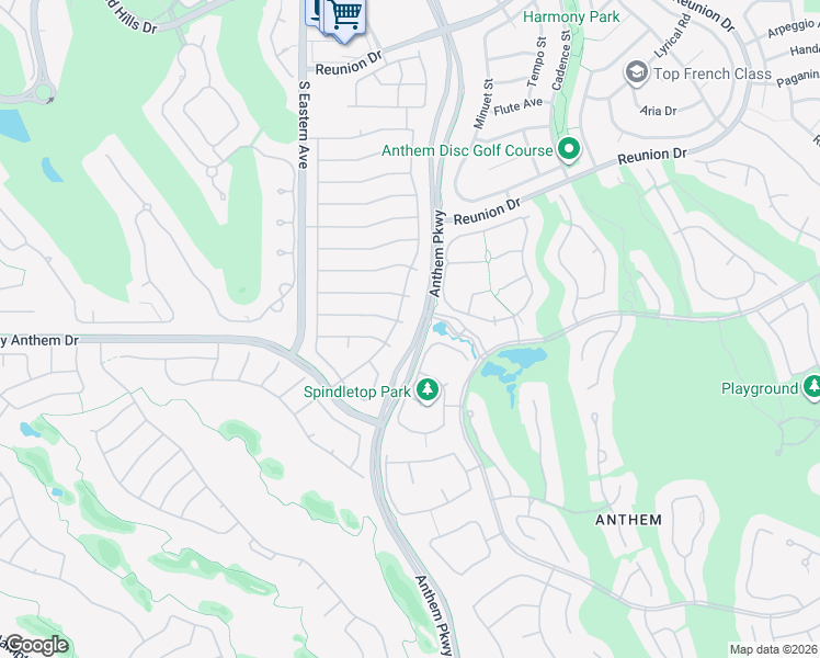 map of restaurants, bars, coffee shops, grocery stores, and more near 1596 Fieldbrook Street in Henderson