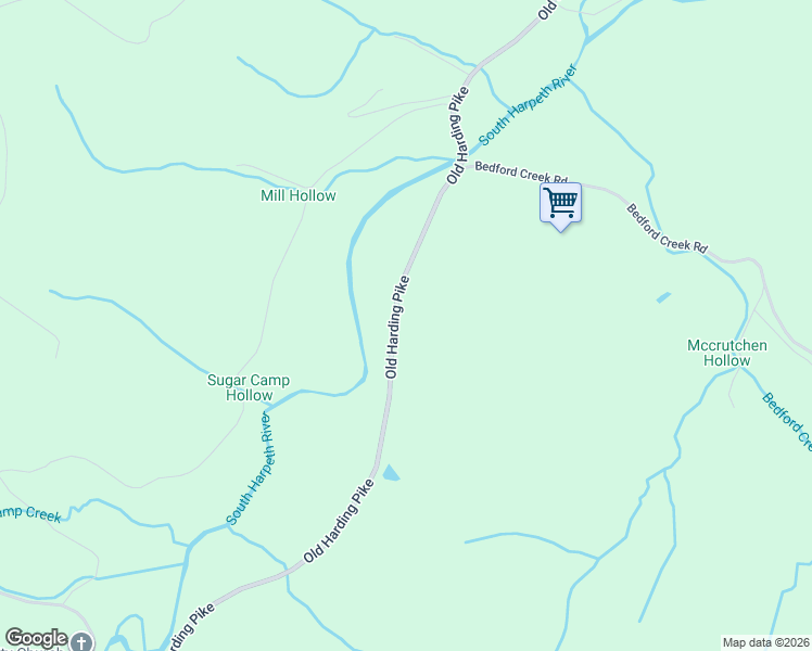 map of restaurants, bars, coffee shops, grocery stores, and more near 5290 Old Harding Road in Franklin