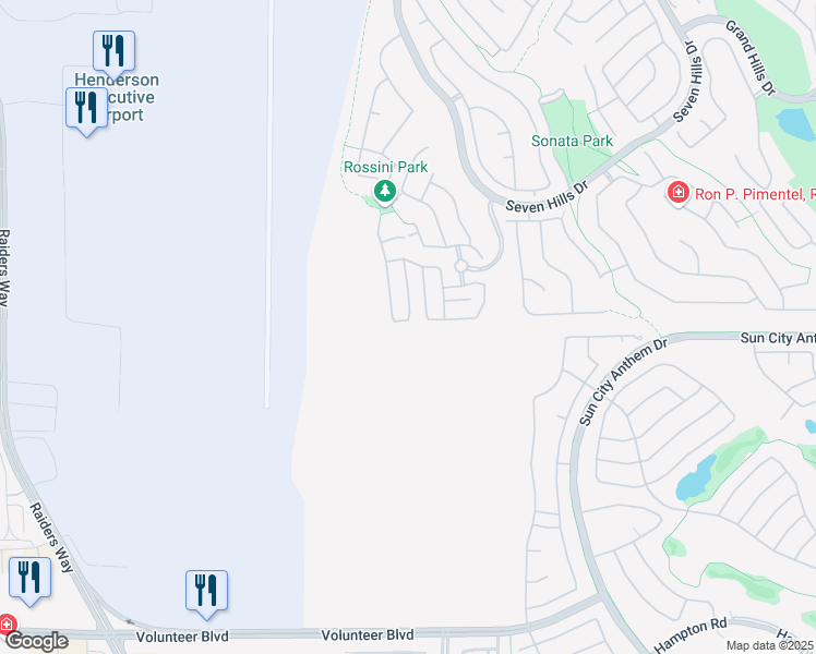 map of restaurants, bars, coffee shops, grocery stores, and more near 3179 Moon Beam Avenue in Henderson