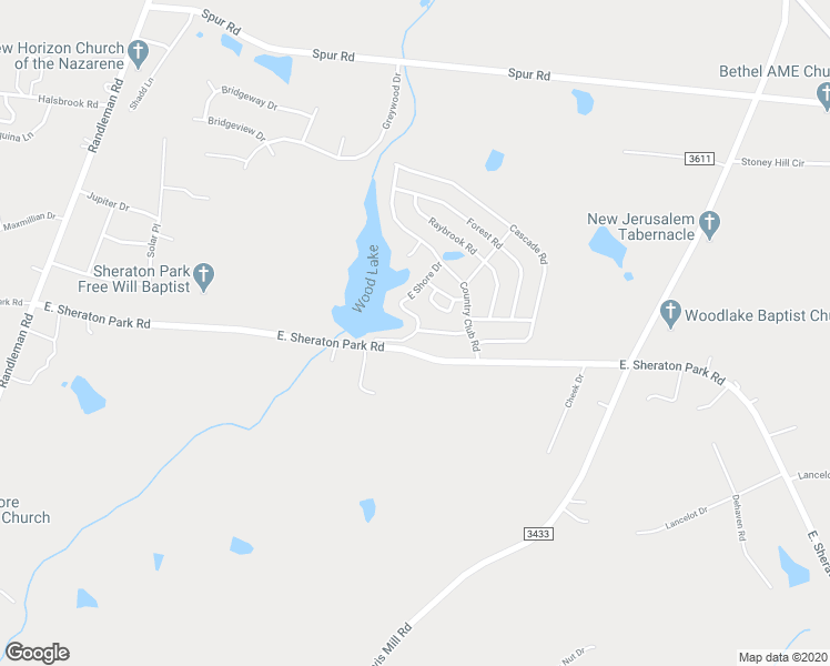 map of restaurants, bars, coffee shops, grocery stores, and more near 5622 East Shore Drive in Greensboro