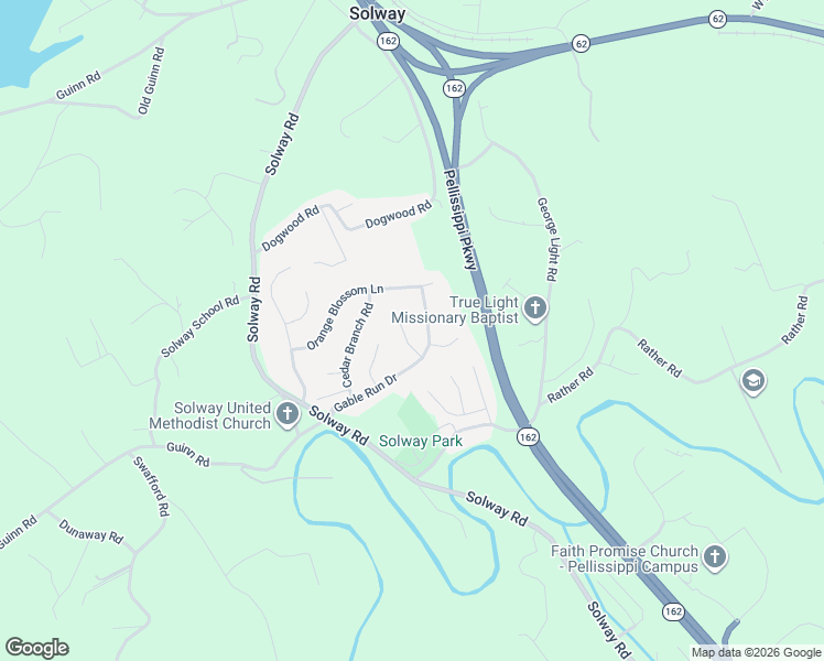 map of restaurants, bars, coffee shops, grocery stores, and more near 3315 Maple Springs Lane in Knoxville