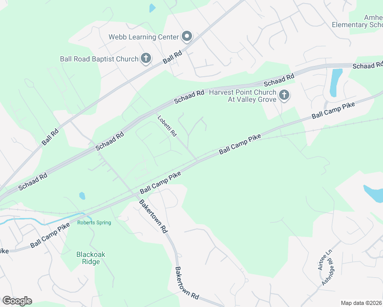 map of restaurants, bars, coffee shops, grocery stores, and more near 3201 Lobetti Road in Knoxville
