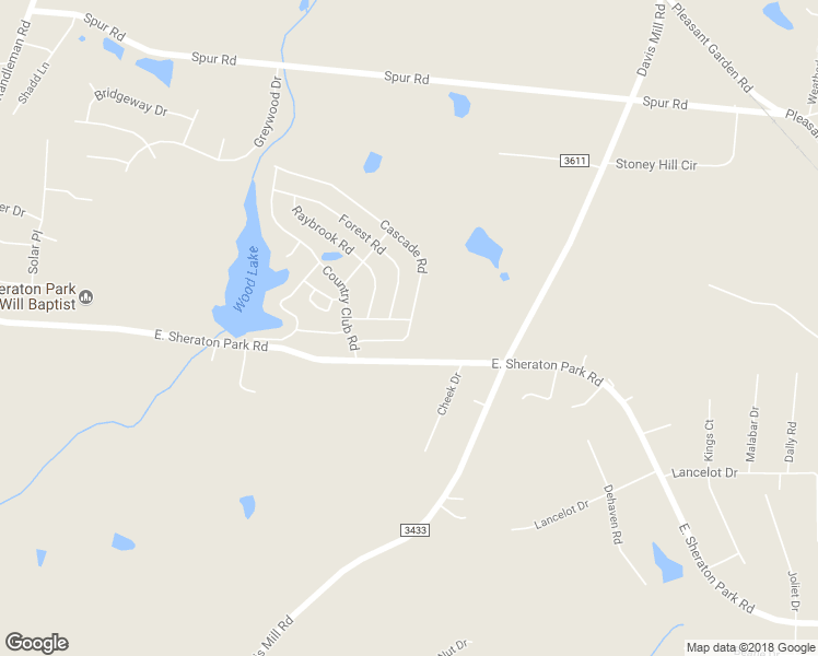 map of restaurants, bars, coffee shops, grocery stores, and more near 5604 Cascade Road in Greensboro
