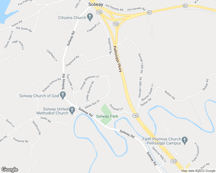 map of restaurants, bars, coffee shops, grocery stores, and more near 10721 Gable Run Drive in Knoxville