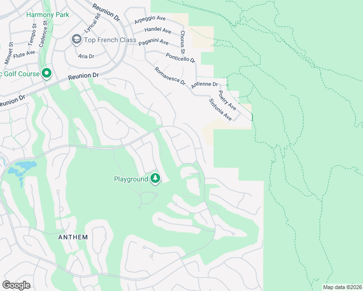 map of restaurants, bars, coffee shops, grocery stores, and more near 4 Karsten Creek Court in Henderson
