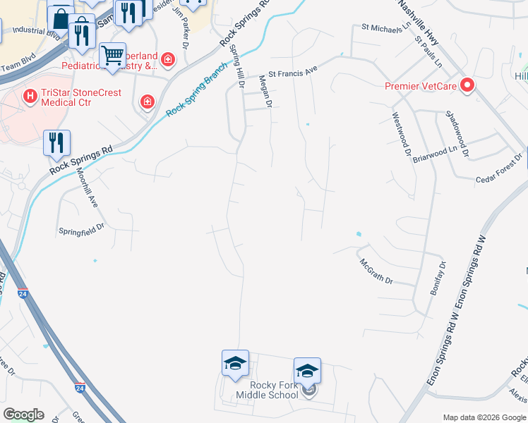 map of restaurants, bars, coffee shops, grocery stores, and more near 804 Bromley Court in Smyrna