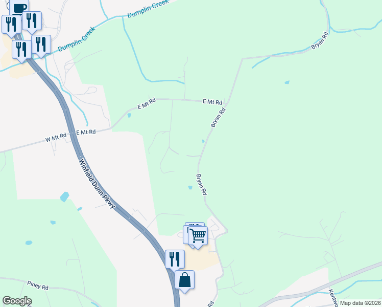 map of restaurants, bars, coffee shops, grocery stores, and more near 3204 Alton Drive in Kodak