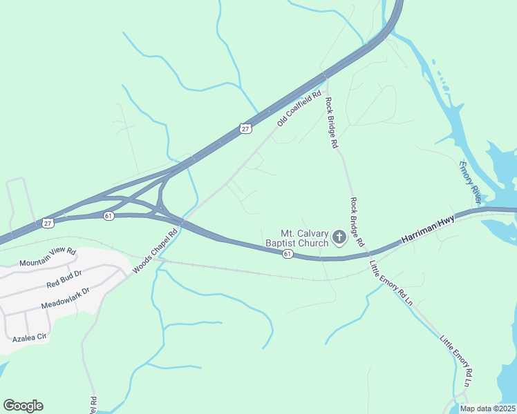 map of restaurants, bars, coffee shops, grocery stores, and more near 156 Hawn Lane in Harriman