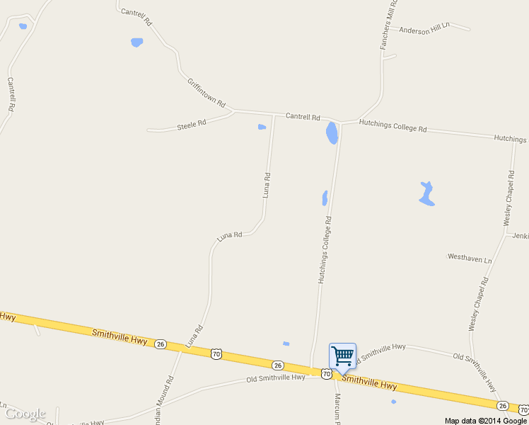 map of restaurants, bars, coffee shops, grocery stores, and more near 649 Luna Road in Sparta