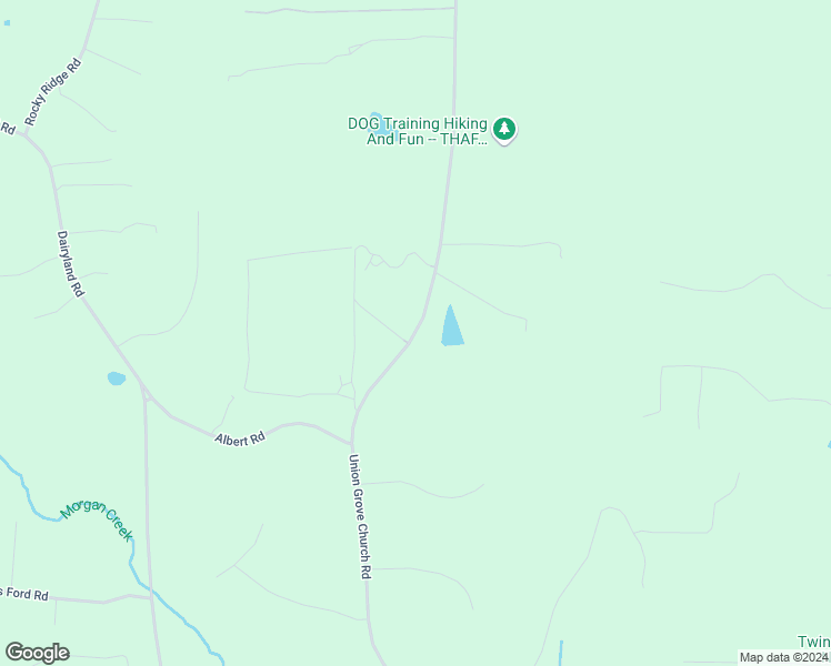 map of restaurants, bars, coffee shops, grocery stores, and more near Union Grove Church Road in Orange County