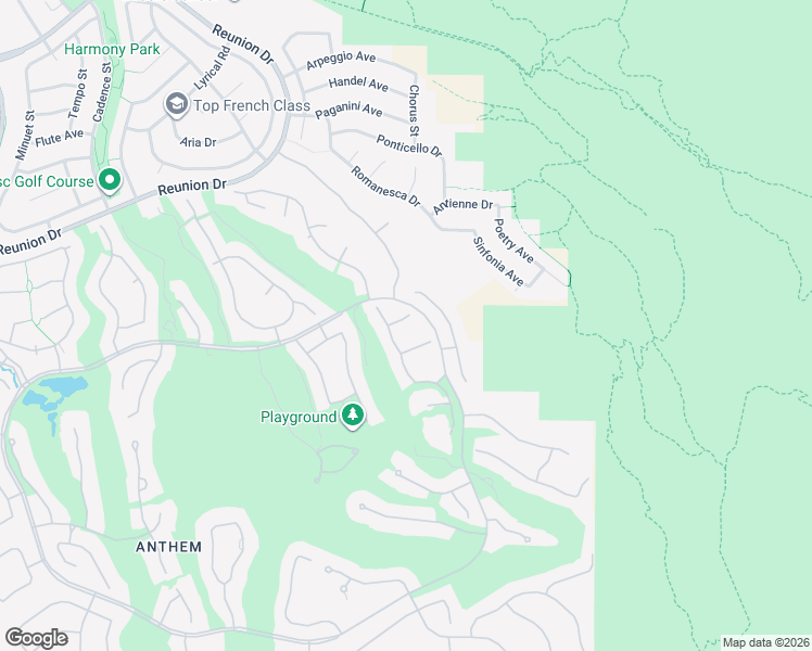 map of restaurants, bars, coffee shops, grocery stores, and more near 4 Karsten Creek Court in Henderson