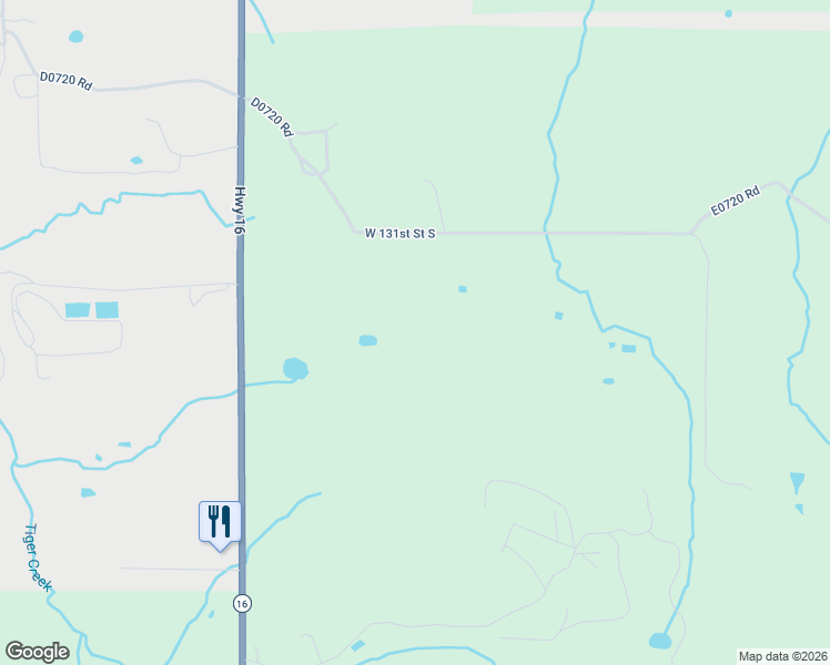 map of restaurants, bars, coffee shops, grocery stores, and more near 55205 Oklahoma 16 in Drumright