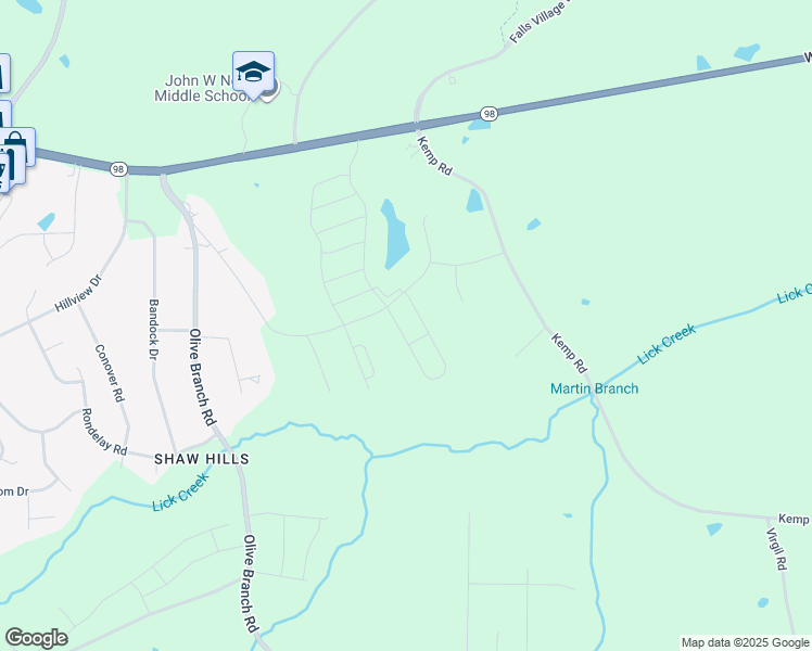 map of restaurants, bars, coffee shops, grocery stores, and more near 5430 Wake Forest Highway in Durham