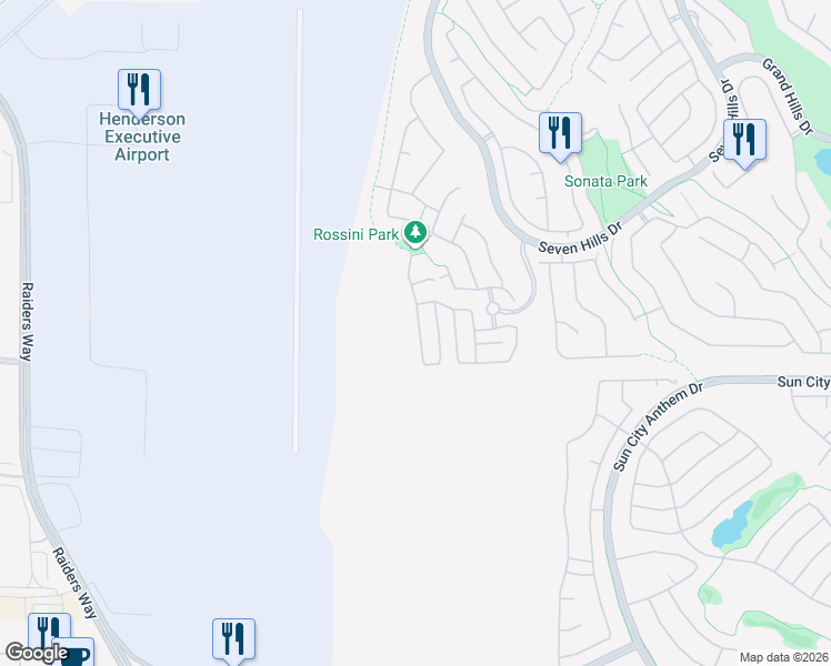 map of restaurants, bars, coffee shops, grocery stores, and more near 1549 Peaceful Pine Street in Henderson