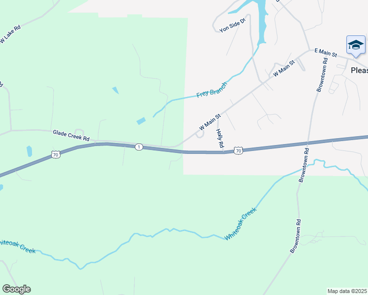 map of restaurants, bars, coffee shops, grocery stores, and more near 1552 West Main Street in Sparta