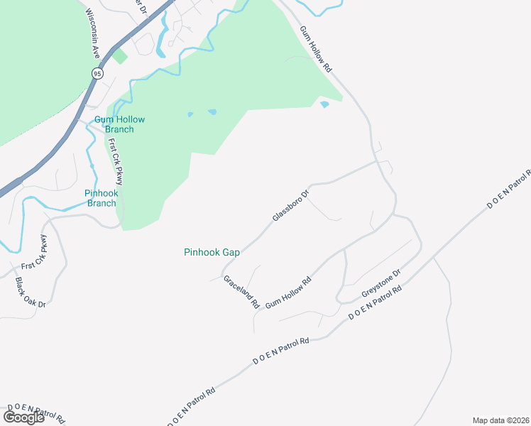 map of restaurants, bars, coffee shops, grocery stores, and more near 146 Glassboro Drive in Oak Ridge