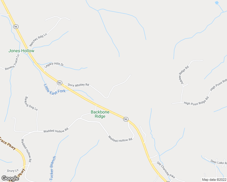 map of restaurants, bars, coffee shops, grocery stores, and more near 1136 Dora Whitley Road in Franklin