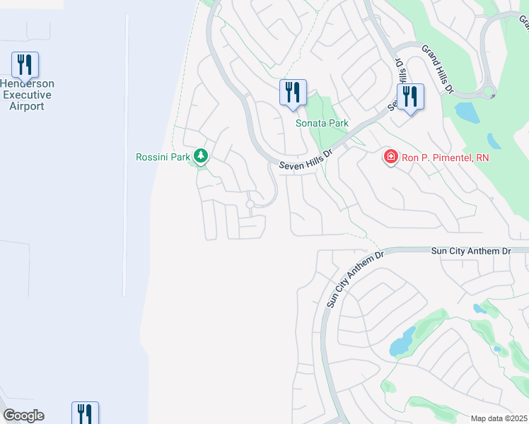 map of restaurants, bars, coffee shops, grocery stores, and more near 3104 Twilight Crest Avenue in Henderson
