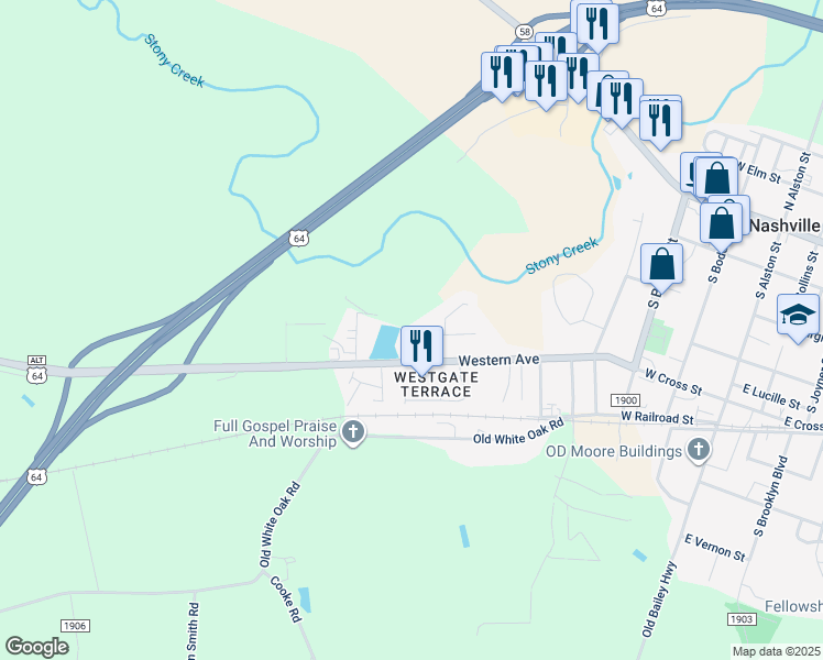 map of restaurants, bars, coffee shops, grocery stores, and more near 620 Haley Drive in Nashville
