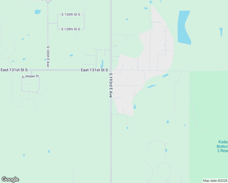 map of restaurants, bars, coffee shops, grocery stores, and more near 13225 South 193rd East Avenue in Broken Arrow