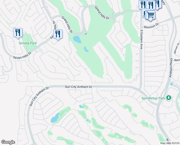 map of restaurants, bars, coffee shops, grocery stores, and more near 1378 Opal Valley St in Henderson
