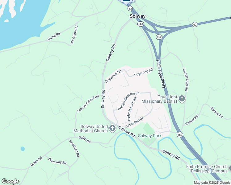 map of restaurants, bars, coffee shops, grocery stores, and more near 3443 Greentree Lane in Knoxville