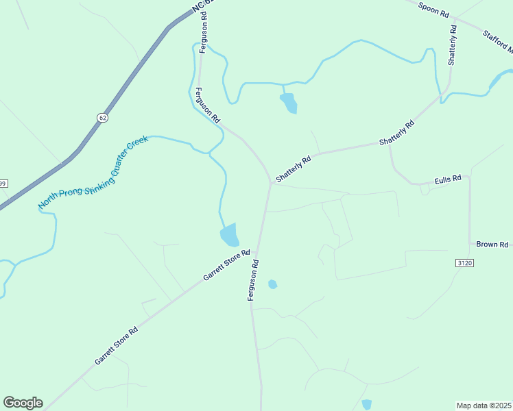 map of restaurants, bars, coffee shops, grocery stores, and more near 5272 Ferguson Road in Liberty