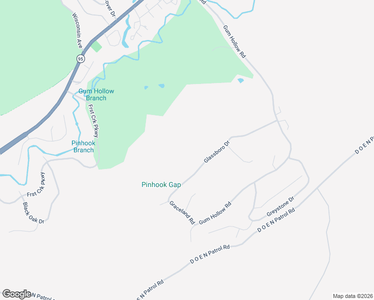 map of restaurants, bars, coffee shops, grocery stores, and more near 146 Glassboro Drive in Oak Ridge