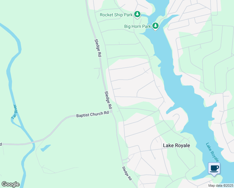 map of restaurants, bars, coffee shops, grocery stores, and more near 101 Blackfoot Drive in Louisburg