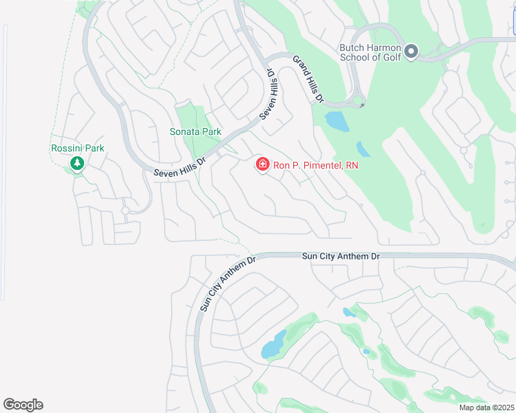 map of restaurants, bars, coffee shops, grocery stores, and more near 1590 Sabatini Drive in Henderson