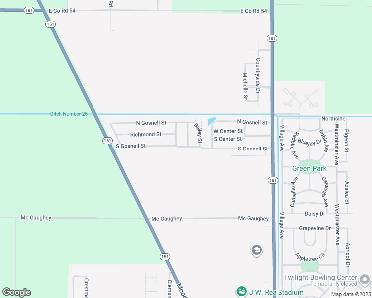 map of restaurants, bars, coffee shops, grocery stores, and more near 145 South Gosnell Street in Blytheville