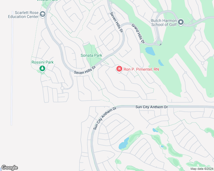 map of restaurants, bars, coffee shops, grocery stores, and more near 1588 Ravanusa Drive in Henderson