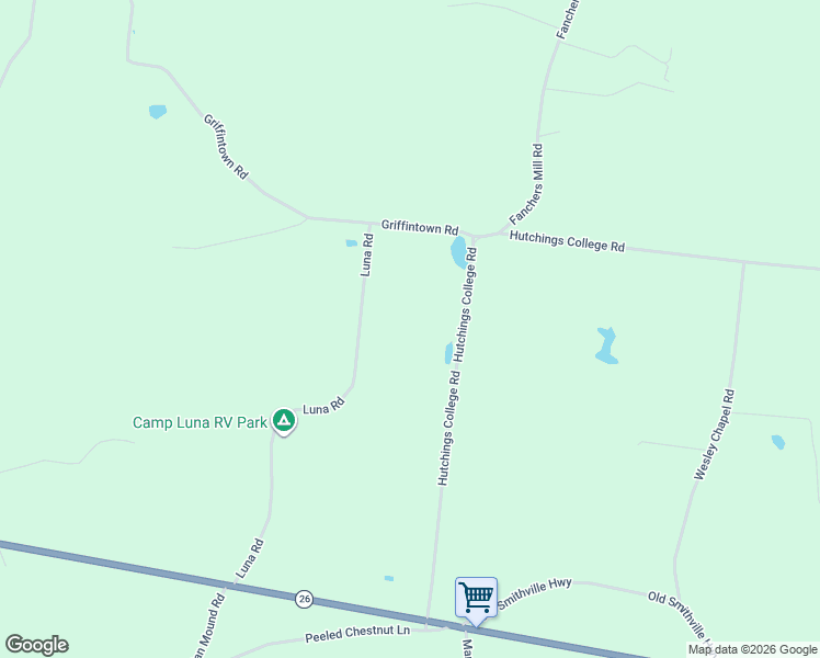 map of restaurants, bars, coffee shops, grocery stores, and more near 649 Luna Rd in White