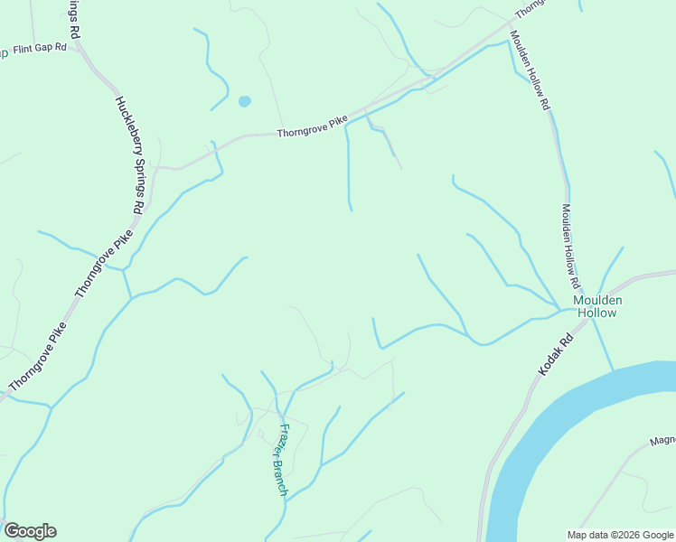 map of restaurants, bars, coffee shops, grocery stores, and more near 2402 Bella Vista Lane in Knoxville